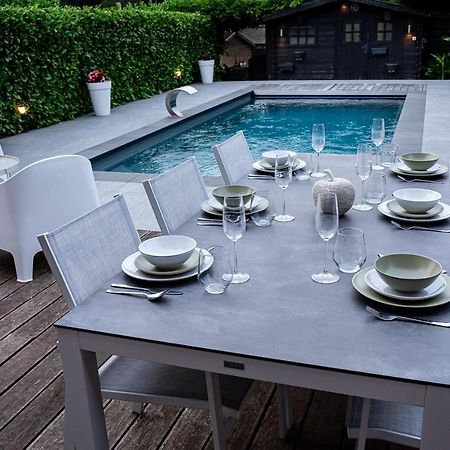 Chez Sabine Et Eric Maison Pour 6 Personnes Avec Piscine Chauffee Andenne 外观 照片