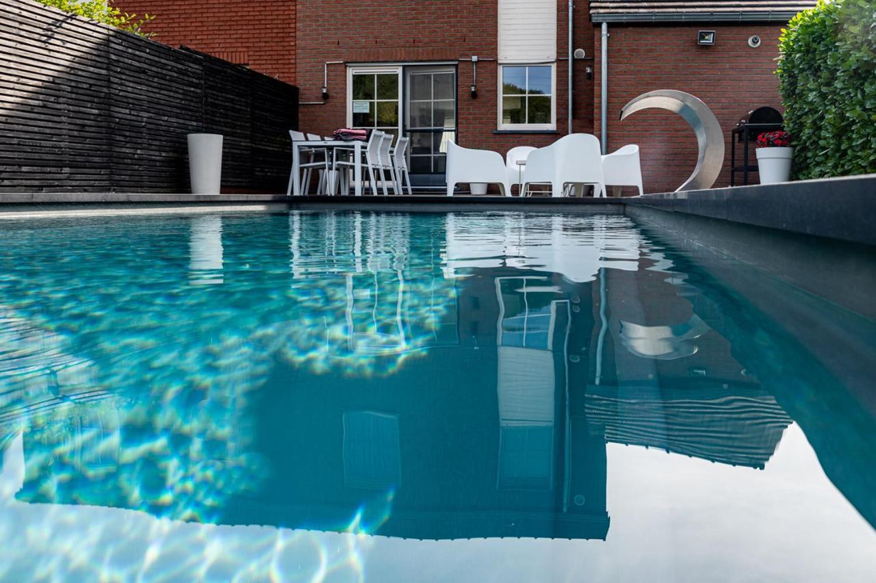 Chez Sabine Et Eric Maison Pour 6 Personnes Avec Piscine Chauffee Andenne 外观 照片
